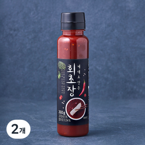 주비푸드 제대로 만든 회초장, 260g, 2개