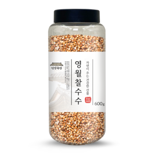 건강곡간 영월 찰수수, 600g, 1개