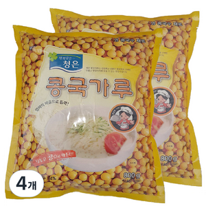 청은 콩국가루, 4개, 800g