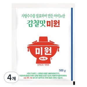 미원 감칠맛, 500g, 4개