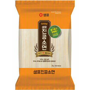 샘표국시 오리지날 진공소면, 1개, 3kg