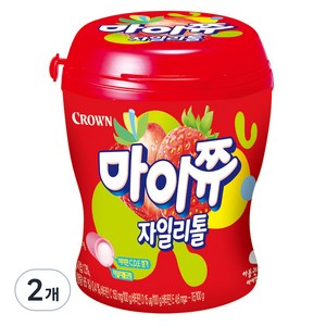 마이쮸 자일리톨 딸기, 110g, 2개