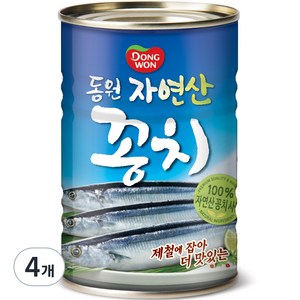 동원 꽁치, 300g, 4개