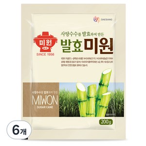 미원 발효미원, 200g, 6개