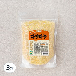 가나 다진마늘, 250g, 3개