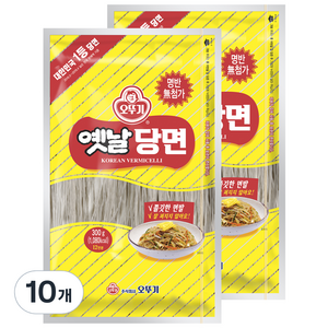 오뚜기옛날 당면, 300g, 10개