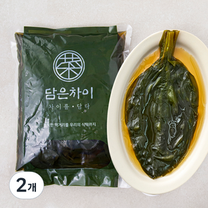 담은차이 명이나물 장아찌, 1kg, 2개