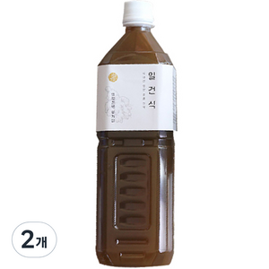 일건식 무가당 생강진액, 1L, 1개입, 2개