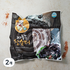 장충동왕족발 찰순대, 1kg, 2개