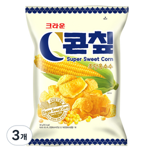 C콘칲 초당 옥수수, 148g, 3개