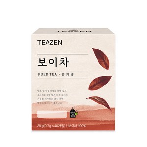 티젠 보이차, 700mg, 40개입, 1개