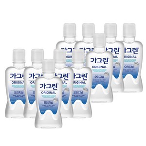 가그린 오리지널 구강청결제, 250ml, 10개