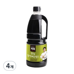 더본코리아 만능장아찌 간장 소스, 1.5L, 4개