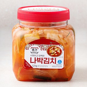 종가 담백한 나박김치, 1.2kg, 1개