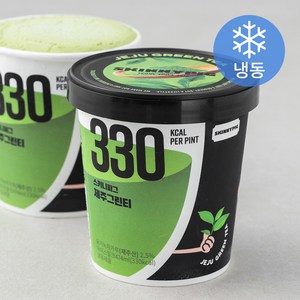 스키니피그 제주그린티 아이스밀크 (냉동), 474ml, 1개