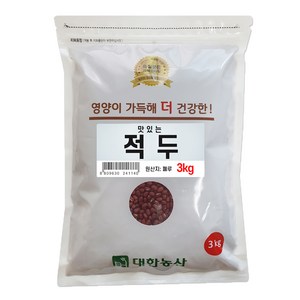 대한농산 맛있는 적두, 3kg, 1개