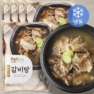 딜리조이 갈비탕 (냉동), 600g, 5개입