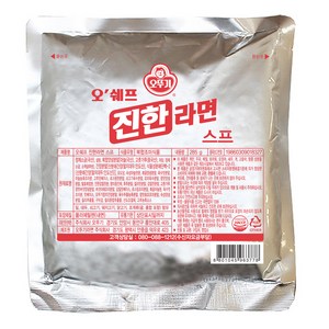 오뚜기 오쉐프 진한라면 스프, 285g, 1개