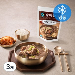 청정원 호밍스 갈비탕 2인분 (냉동), 700g, 3개
