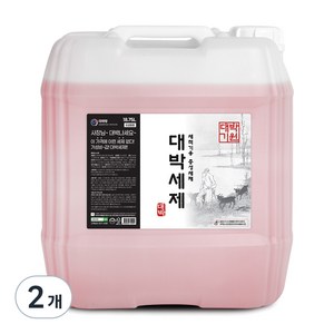 대박 식기세척기용 세제, 2개, 18.75L