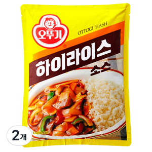 오뚜기 하이라이스 소스, 1kg, 2개