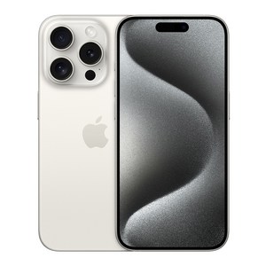 Apple 정품 아이폰 15 Pro 자급제, 화이트티타늄, 512GB