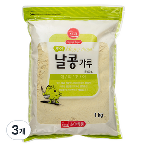 초야식품 날콩가루, 3개, 1kg