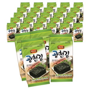 해달음 광천 도시락김, 4g, 32개