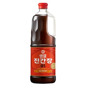 샘표 진간장 금S, 1.7L, 1개