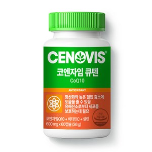 세노비스 코엔자임 큐텐 비타민C+셀렌, 60정, 1개