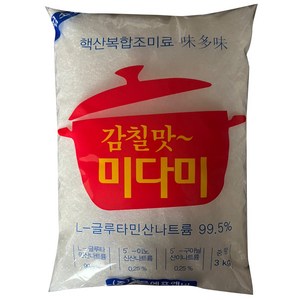 청은 미다미 조미료, 1개, 3kg