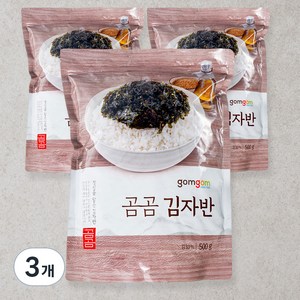 곰곰 김자반 (대용량), 500g, 3개