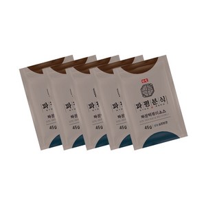 파평분식 짜장 떡볶이 소스, 45g, 5개