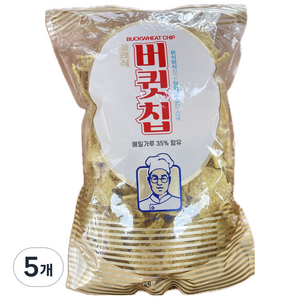 클래식 버큇칩 스낵, 5개, 280g