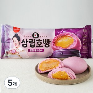 삼립 발효미종 달콤 꿀고구마 호빵 4개입, 360g, 5개