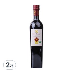 솔레르 로메로 유기농 발삼식초, 250ml, 2개