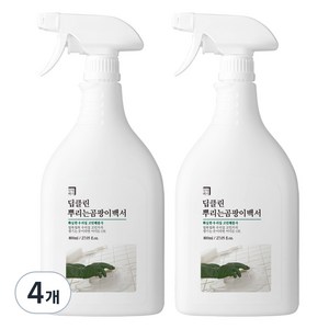 살림백서 딥클린 뿌리는 곰팡이백서, 4개, 800ml