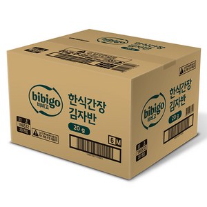 비비고 한식간장김자반, 20g, 20개