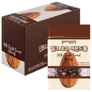 곰곰 밀크 초콜릿 아몬드볼, 750g, 1개