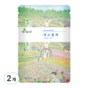 아름드레 프리미엄 삼각티백 쟈스민, 1.1g, 25개입, 2개