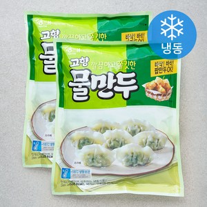 고향만두 깔끔하고 쫄깃한 물만두 (냉동), 285g, 2개