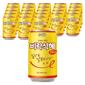팔도 비락 식혜, 340ml, 24개