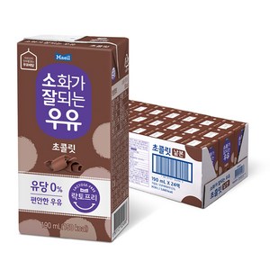 소화가잘되는우유 초콜릿, 190ml, 24개