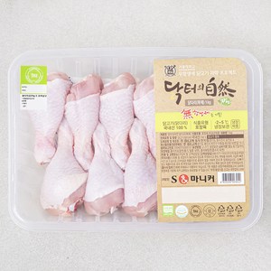 마니커 무항생제 인증 닭터의자연 닭다리 북채 (냉장), 1kg, 1개