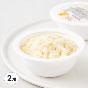 짱죽 중기 9개월부터 이유식 흰살생선 애호박죽, 200g, 2개, 혼합맛(흰살생선/애호박)