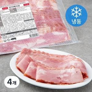 에쓰푸드 전지베이컨 1.9mm (냉동), 500g, 4개