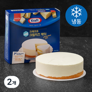 삼립 카페스노우 크래프트크림치즈케익 (냉동), 370g, 2개