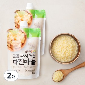 곰곰 짜서쓰는 다진마늘, 250g, 2개