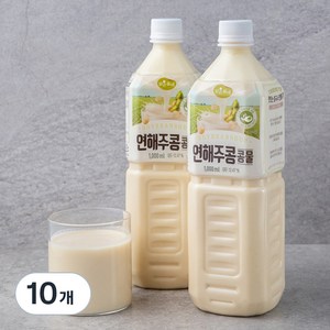 맑은물에 연해주콩 콩물, 1L, 10개