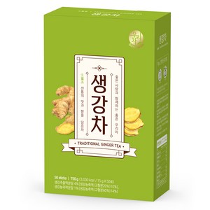 우리차 송원식품 생강차, 15g, 50개입, 1개